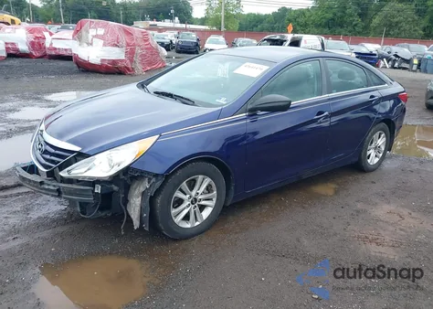 2013 Hyundai Sonata Gls из США, поврежденный, VIN 5NPEB4AC9DH718266